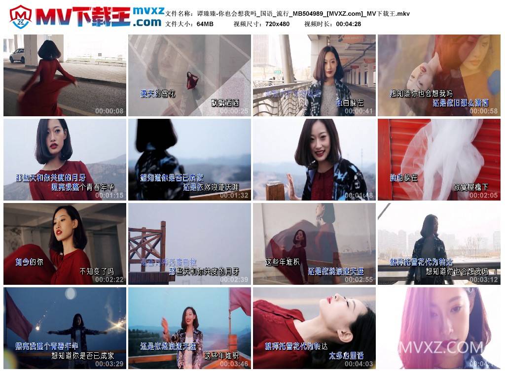 谭臻臻-你也会想我吗_国语_流行_MB504989